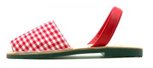 3976 Avarca vichy Red