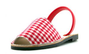 3976 Avarca vichy Red