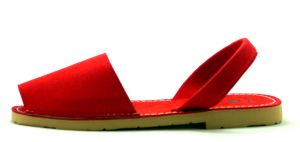 3792 Vegan abarca Red