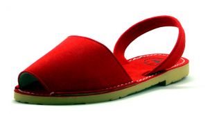 3792 Vegan abarca Red