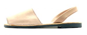 3773 Abarca nobuck nude
