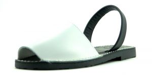 4054 Avarca White & Black