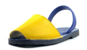 4039 Avarca Yellow & Blue